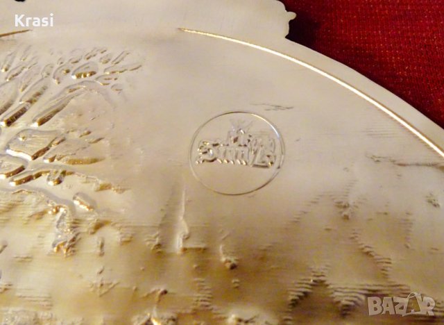 Есен релефно пано,плакет,медал,картина от калай на WMF. , снимка 9 - Антикварни и старинни предмети - 27711259