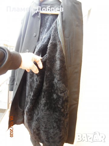Продавам нова шуба тип "Пардесю" зимна/пролетно-есенна, черна., снимка 3 - Палта - 28359404