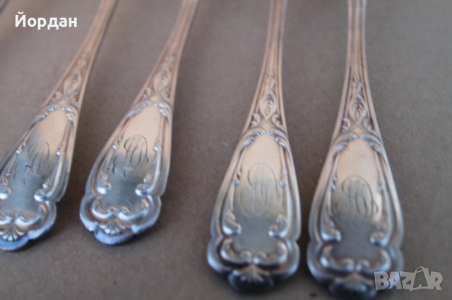 6 броя посребрени вилици , снимка 7 - Прибори за хранене, готвене и сервиране - 43231137