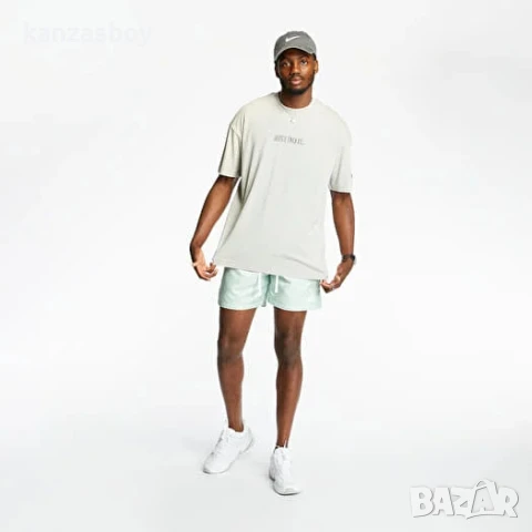 Nike Sportswear Just Do It Wash Tee Lt Smoke Grey - страхотна мъжка тениска М, снимка 3 - Тениски - 50899577