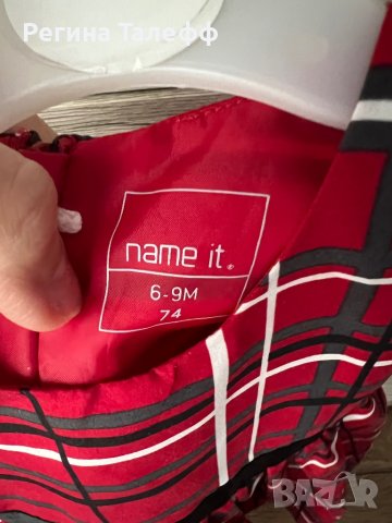 Бебешка рокличка NameIt р-р 74, снимка 2 - Бебешки рокли - 43802431