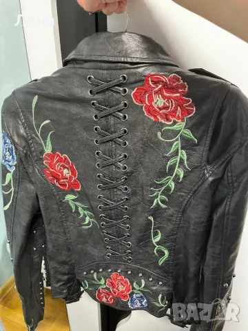 Страхотно кожено яке , снимка 5 - Якета - 50245107
