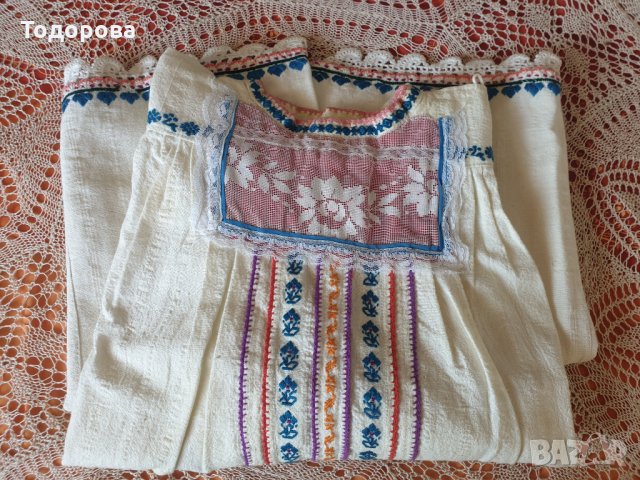 Автентична риза от народна носия, снимка 7 - Антикварни и старинни предмети - 35557810