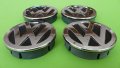 Метални Капачки за джанти VW SKODA SEAT 60/55мм 4бр. Сеат Шкода, снимка 6