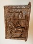 Дървена врата на племето Догони, снимка 1 - Антикварни и старинни предмети - 39764250