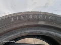 4бр летни гуми 215/45/16 DUNLOP L03905 , снимка 6