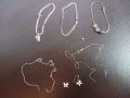 Сребърни обеци, гривни и ланчета, снимка 7