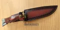 Ловен нож с месингов гард, снимка 8