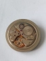 Механизъм с циферблат от стар ръчен часовник 52075, снимка 4