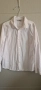 Детска риза с дълъг ръкав  размер: 128/134 материя: памук цвят: бяла подходяща за официална без забе, снимка 1
