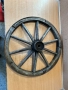 старо колело от каруца, снимка 2