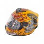 Каска+Очила за Мотор M61 -1 Оранжева/181895-M61-1, снимка 2