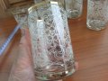 Ретро стъклени чаши дантела , снимка 2