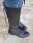 Ботуши кожени италиански,с вързани р37, снимка 6