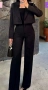 ✨Дамски Костюм с Широк Панталон , снимка 1