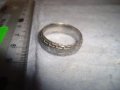 СТАР СТИЛЕН СРЕБЪРЕН ПРЪСТЕН Тип ХАЛКА с ВЕРСАЧЕ ОРНАМЕНТИКА 32497, снимка 10