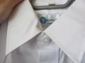 Мъжка бяла риза - нова, снимка 2