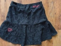 Falda Negra Desigual - дамска пола р-р L, снимка 2