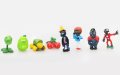 8 Plants vs Zombies Зомбита срещу растения пластмасови фигурки PVC за игра и украса торта играчки, снимка 2