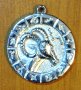 Метален Елемент / Медальон -Зодия ОВЕН, снимка 1 - Колиета, медальони, синджири - 38315510