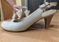 Обувки от естествена кожа, снимка 1 - Дамски обувки на ток - 44132793