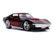 Кола Harley Quinn 1969 Corvette Stingray 1:32 Jada Toys 253252015, снимка 5