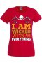 Дамска тениска I'm The Wicked Witch Of Everything 2,Halloween,Хелоуин,Празник,Забавление,Изненада,, снимка 3