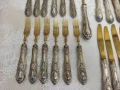 Сребърни стари прибори Солинген комплект , снимка 3