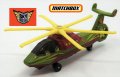 Matchbox 2002 Hero City Sky Busters Military Helicopter , снимка 1