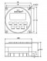 SINOTIMER AC 220V 7 Дни Програмируем Цифров Превключвател за Захранване Контролер за Време Автоматик, снимка 5