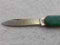 Стар малък нож ножка джобно - ножче сърп и чук ВТ, снимка 2