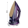 RAF Безжична парна ютия 2400W с керамична плоча – двойна функция за парно и сухо гладене, 483, снимка 13