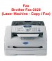 Fax Brother IntelliFax-2820 Laser Fax Machine, снимка 1 - Стационарни телефони и факсове - 37492341