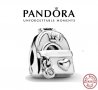 Pandora 925 сребърен талисман раничка , снимка 1 - Гривни - 38888190