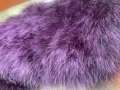 Наметка/елече от щраусови пера- теменужено лилаво, снимка 6