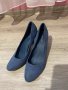 Токчета обувки на висок ток сини graceland