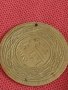 Стар месингов пендар накит Българско производство Царство България за КОЛЕКЦИЯ ДЕКОРАЦИЯ 28606, снимка 3