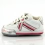 Бебешки обувки GEOX, бели с розово, снимка 6