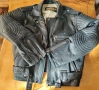 Винтидж Harley Davidson Мъжко черно кожено яке моторджиско Рокерия Л, снимка 5