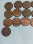 лот от 15 монети 1 евроцент Италия, снимка 2