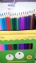 НОВИ  ! ЦВЕТНИ МОЛИВИ TALENTUS  и СМЕТАЛО - 50 цвята и  6 цвята текст маркери- тип моливи , снимка 3
