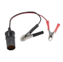 Щипки за акумулатор с преходник за 12v, снимка 2