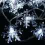 5313 Коледни лампички с конектор Снежинки, 20 Led, 290 cm, снимка 7