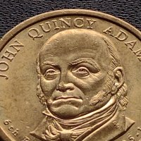 Възпоменателна монета 1 долар JOHN QUINCY ADAMS 6 президент на САЩ (1825-1829) за КОЛЕКЦИЯ 38105, снимка 3 - Нумизматика и бонистика - 40765266