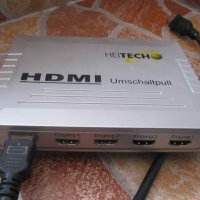 HDMI разклонител за 4 у-ва, снимка 1 - Кабели и адаптери - 32491130