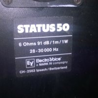 electro-voice status 50-made in switzerland-1брои, снимка 16 - Тонколони - 26260037