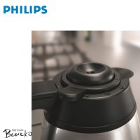 Програмируема кафе машина Philips HD7549/20 Gaia с термо кана, черна, снимка 3 - Кафемашини - 40267013