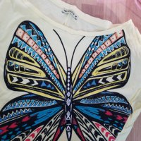 Топ TerraNova с пеперуда, снимка 2 - Корсети, бюстиета, топове - 32899014