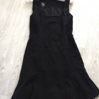 Черна елегантна рокля, снимка 5 - Рокли - 32433397