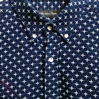 Плътна мъжка риза Massimo Dutti размер L, снимка 4 - Ризи - 35114179